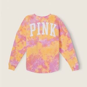 VS PINK Oversized Fleece Crew Sweatshirt ♥︎